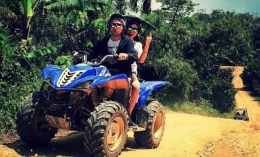 quad tour with 2 people on koh samui